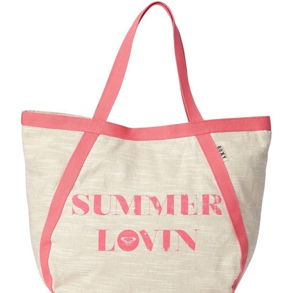 Roxy Cruise 2 Fandango Pink Tote Bag - Picture 1 of 3